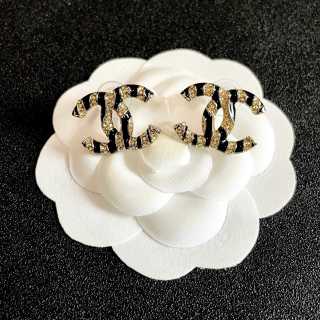 Chanel Artistic Crystal Statement Stud Earrings