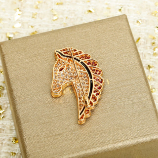 Bvlgari Ruby Crystal Bird Brooch – Elegant Luxury Jewelry