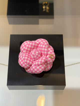 Chanel Camellia Pattern Flower Brooch – Elegant Luxury Fashion Accessory