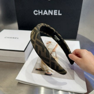 Fendi Oblique Heritage FF Signature Headband
