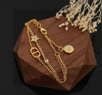 Dior Astre Signature Chain Bracelet