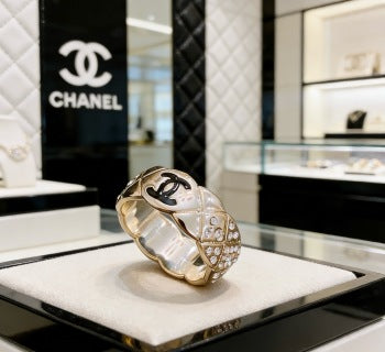 CHANEL Celestial Curve CC Statement Ring