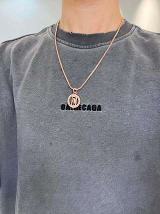 Bvlgari Rose Gold Medallion Pendant Necklace – Elegant Luxury Jewelry