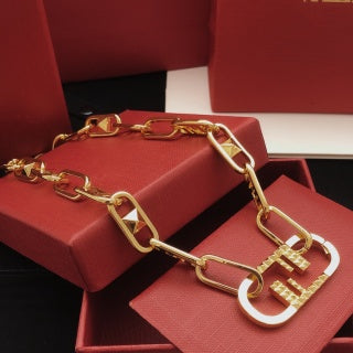FENDI O’Lock Signature Link Chain Bracelet