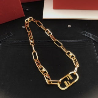 FENDI O’Lock Signature Link Chain Bracelet